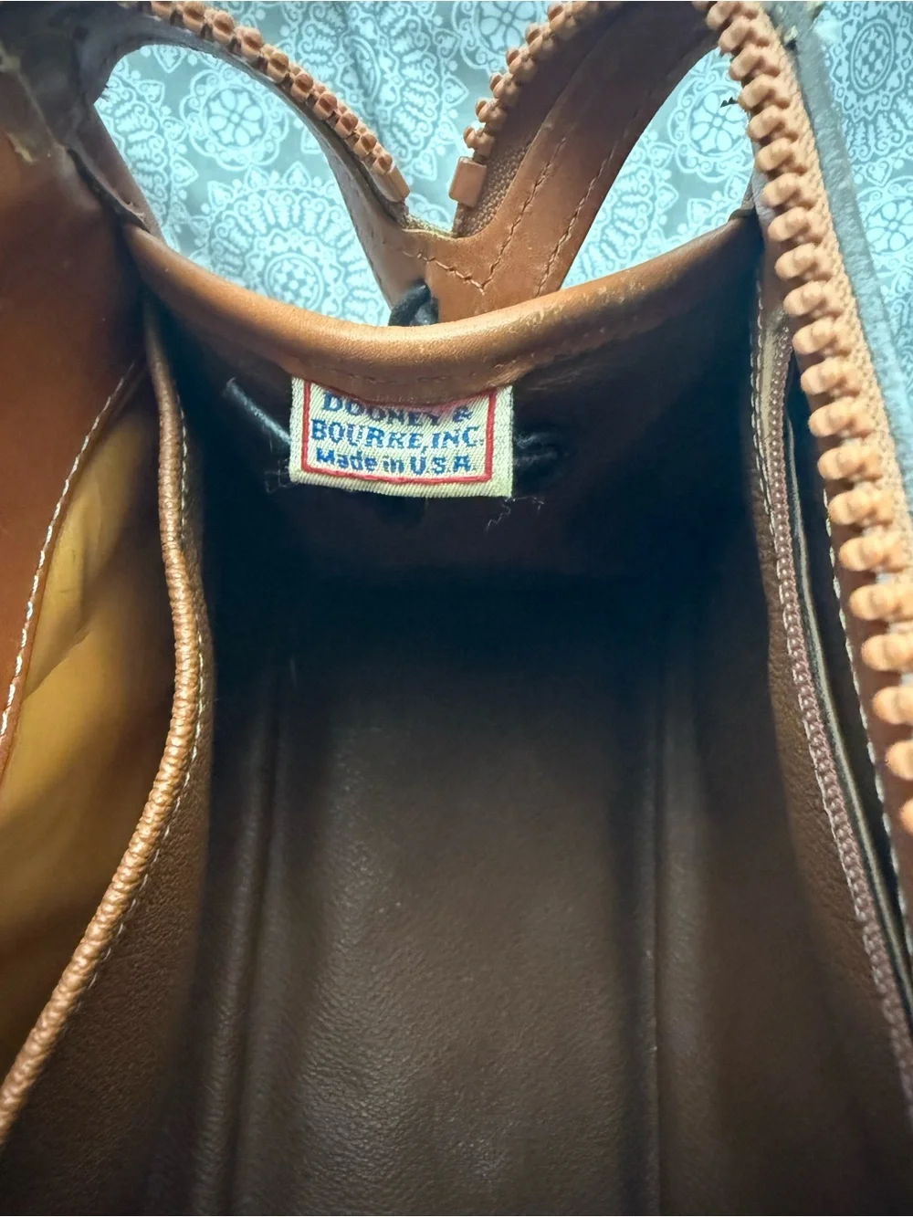 Vintage 1994 Dooney & Bourke All Weather Leather Satchel USA Made